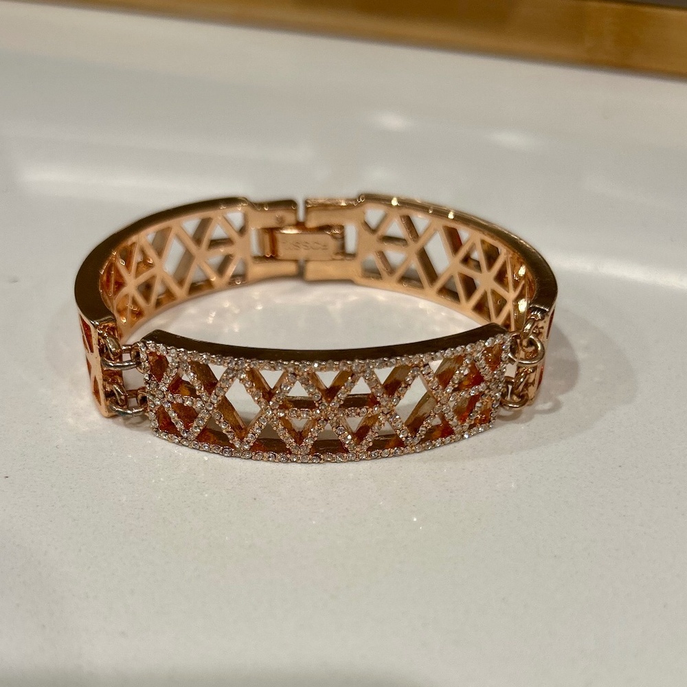 Fossil bracelet/earring set - Picture 3 of 3